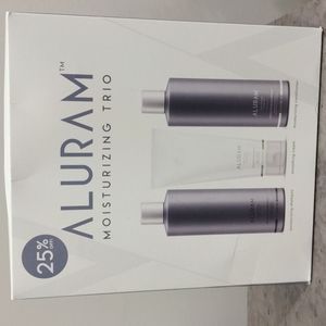 ALURAM Moisturizing Trio Set - Shampoo, Conditioner, Smoothing Cream